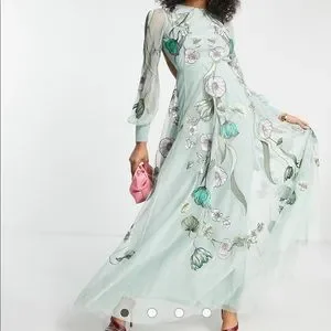 Floral Embroidered Mesh Asos Design Long Sleeve Pretty Embroidered Maxi Dress Asos Embroidered Maxi Dress Floral Embroidered Mesh Asos Design Long Sleeve Pretty Embroidered Maxi Dress Asos Embroidered Maxi Dress
